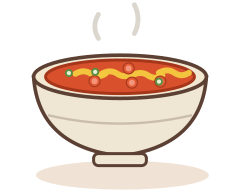 토마토계란탕 모습